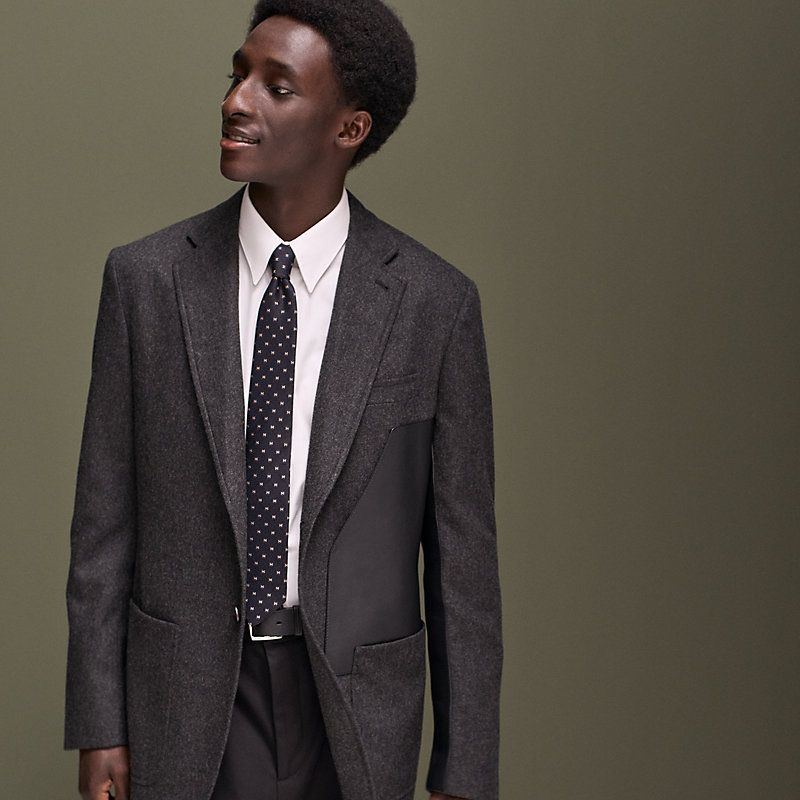 ネクタイ 7 cm グレナディン織りシルク | Hermès - エルメス-公式サイト